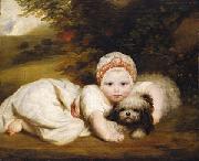 Sir Joshua Reynolds Portrait of Princess Sophia Matilda of Gloucester USA oil painting artist